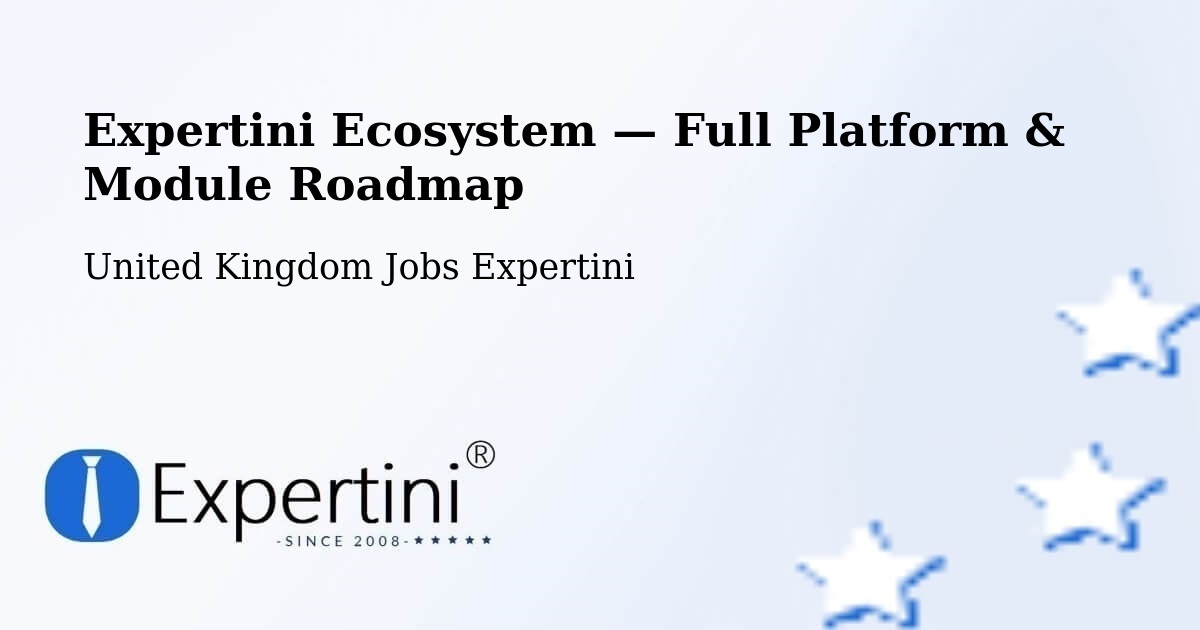Expertini Ecosystem — Full Platform & Module Roadmap – Willenhall